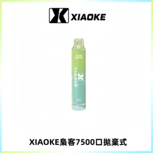 XIAOKE梟客7500Puffs跑馬燈拋棄式電子煙 可發光一次性
